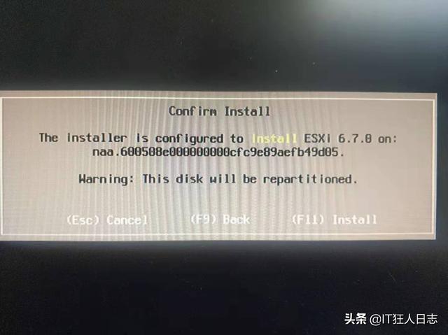 漫谈VMware虚拟化之一：VMware ESXI 的安装和配置